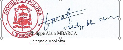 Letter from Bishop Phillipe at the End of the Year